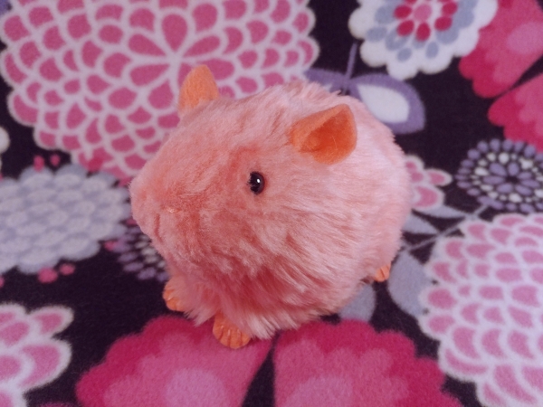 Little Hot Pink Guinea Pig Plushie