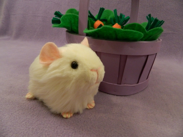 Little Ivory Guinea Pig Plushie