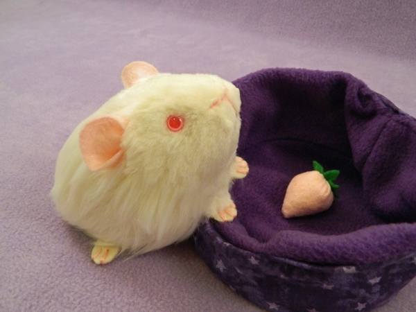Little Ivory Guinea Pig Plushie