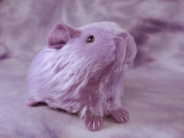 Little Lavender Guinea Pig Plushie