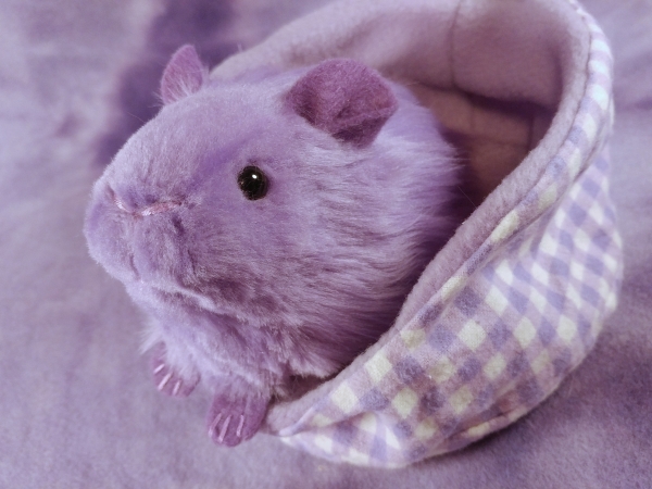 Little Lavender Guinea Pig Plushie