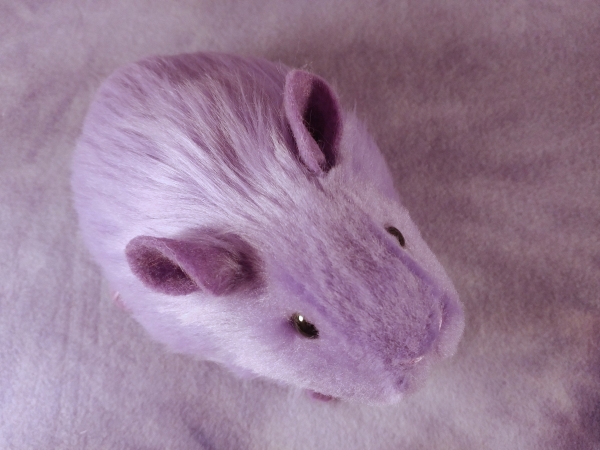 Little Lavender Guinea Pig Plushie