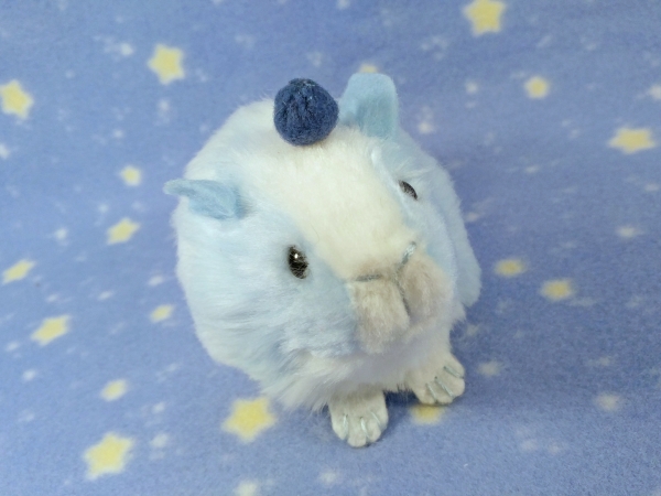Little Light Blue Guinea Pig Plushie (Fluffy)