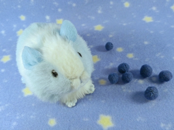 Little Light Blue Dutch Guinea Pig Plushie (Smooth)