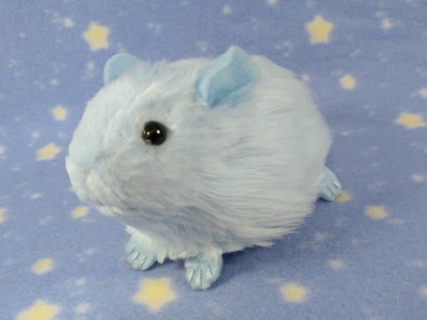 Little Light Blue Guinea Pig Plushie (Fluffy)