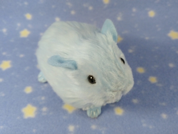 Little Light Blue Guinea Pig Plushie (Fluffy)