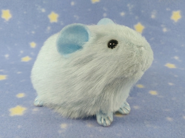 Little Light Blue Guinea Pig Plushie (Smooth)