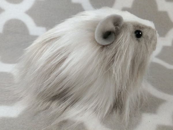 Little Grey Dutch Longhaired Guinea Pig Plushie