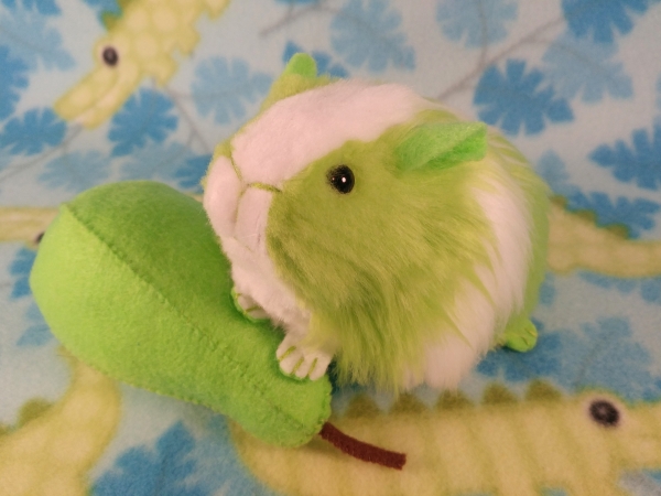 Little Lime Green Dutch Guinea Pig Plushie