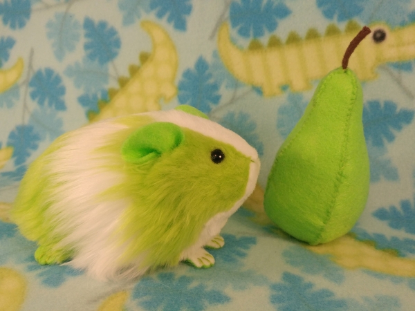 Little Lime Green Dutch Guinea Pig Plushie