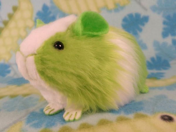 Little Lime Green Dutch Guinea Pig Plushie