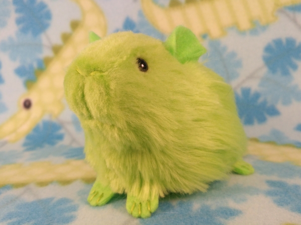 Little Lime Green Guinea Pig Plushie