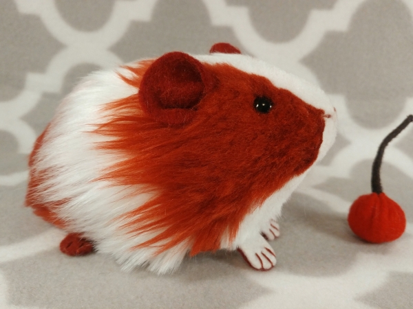 Little Maroon Dutch Guinea Pig Plushie