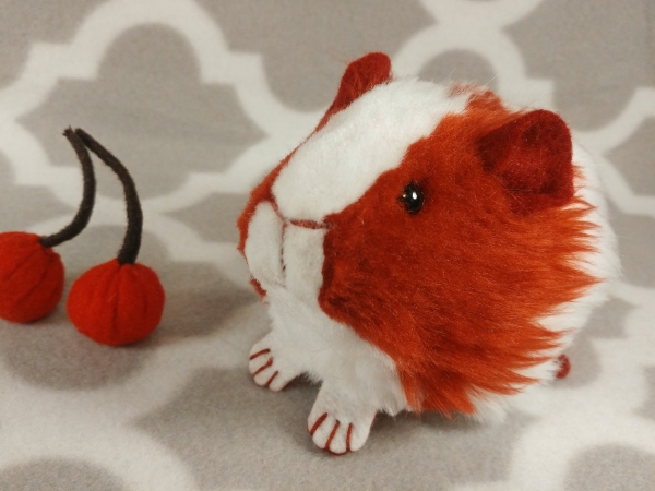 Little Maroon Dutch Guinea Pig Plushie