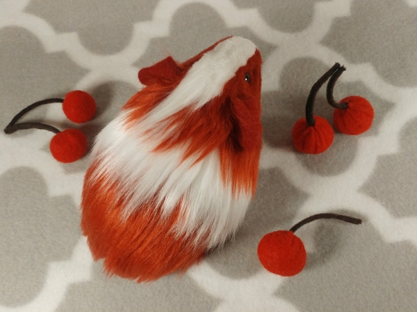 Little Maroon Dutch Guinea Pig Plushie