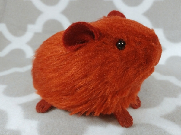 Little Maroon Guinea Pig Plushie