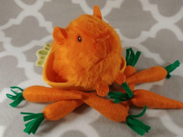 Little Orange Guinea Pig Plushie