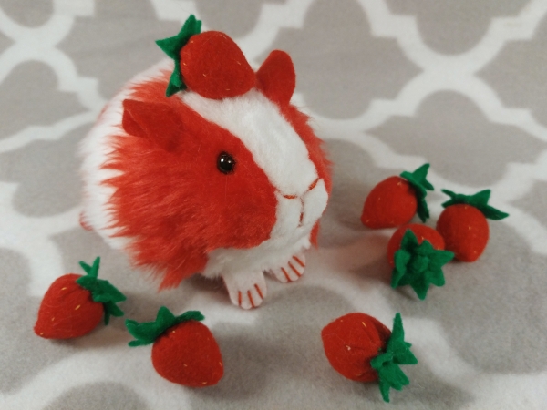 Little Red Dutch Guinea Pig Plushie