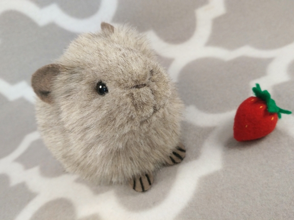 Little Silver Guinea Pig Plushie