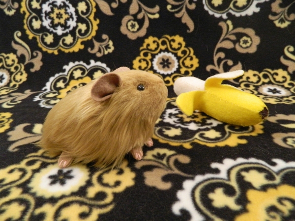 Little Tan Guinea Pig Plushie