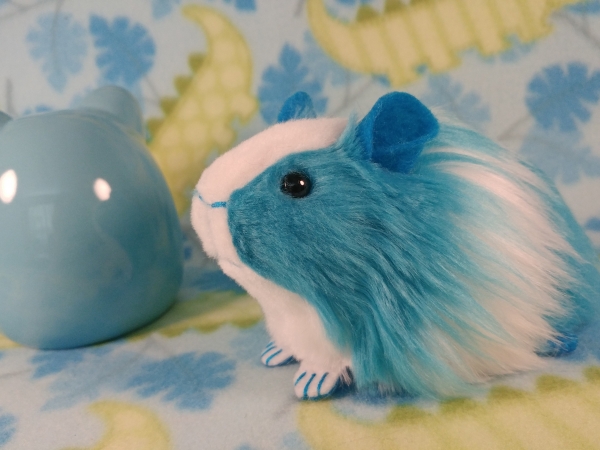 Little Turquoise Dutch Guinea Pig Plushie