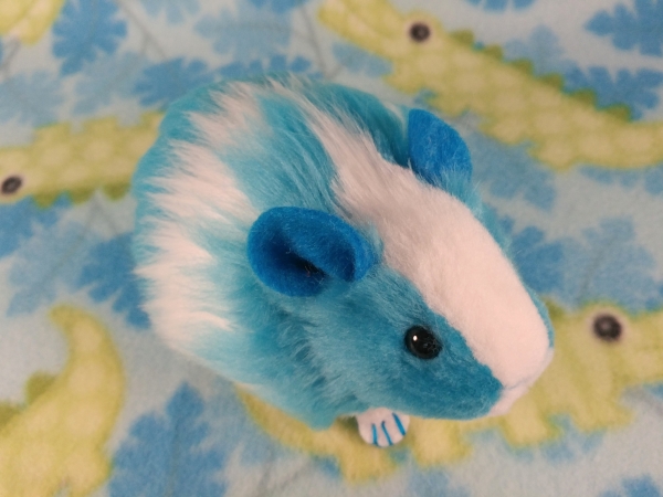 Little Turquoise Dutch Guinea Pig Plushie