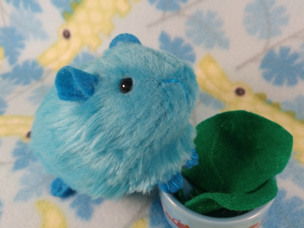 Little Turquoise Guinea Pig Plushie