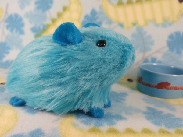 Little Turquoise Guinea Pig Plushie