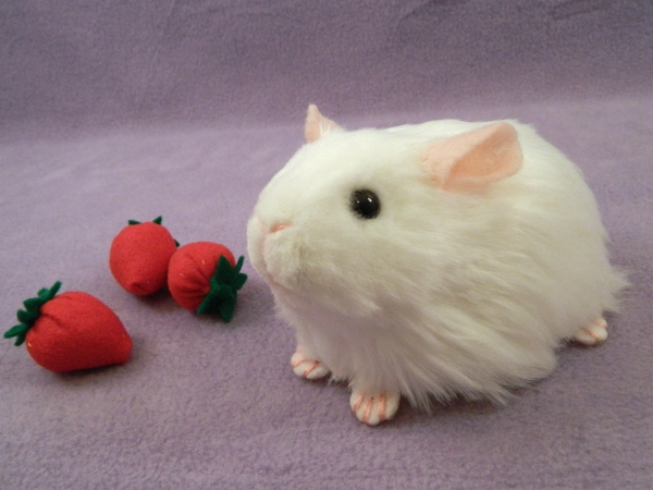 Little White Guinea Pig Plushie