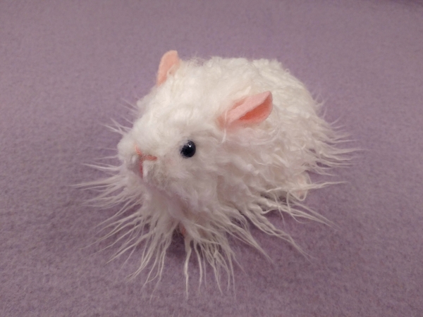 Little White Texel Guinea Pig Plushie