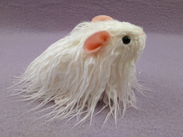 Little White Texel Guinea Pig Plushie