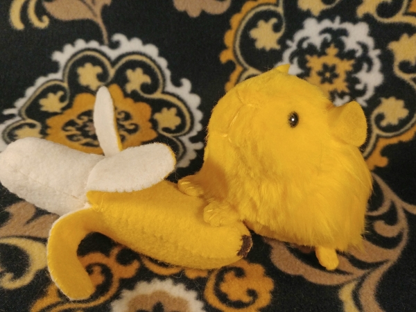 Little Yellow Guinea Pig Plushie