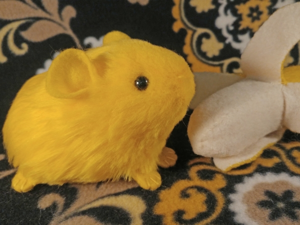 Little Yellow Guinea Pig Plushie