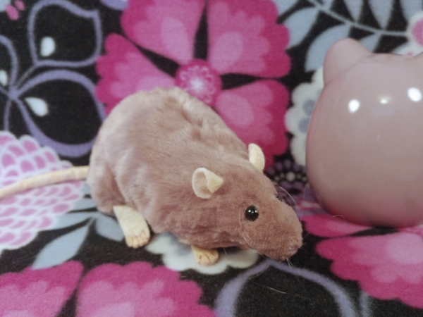 Mauve Rat Plushie