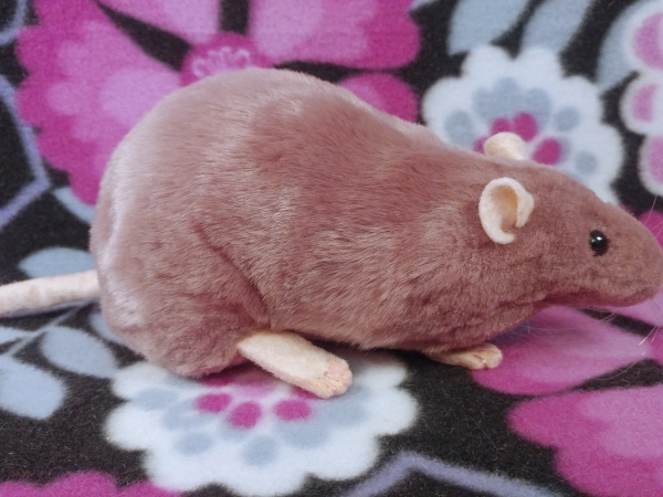 Mauve Rat Plushie