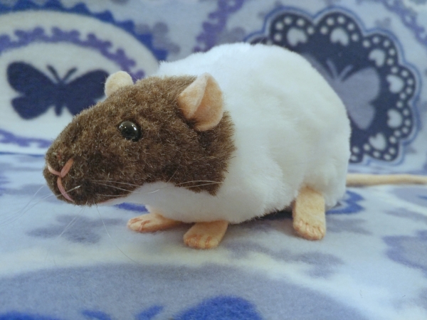 Mink Capped Rat Plushie