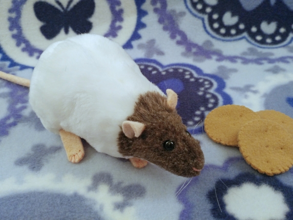 Mink Capped Rat Plushie