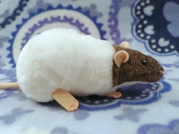 Mink Capped Rat Plushie