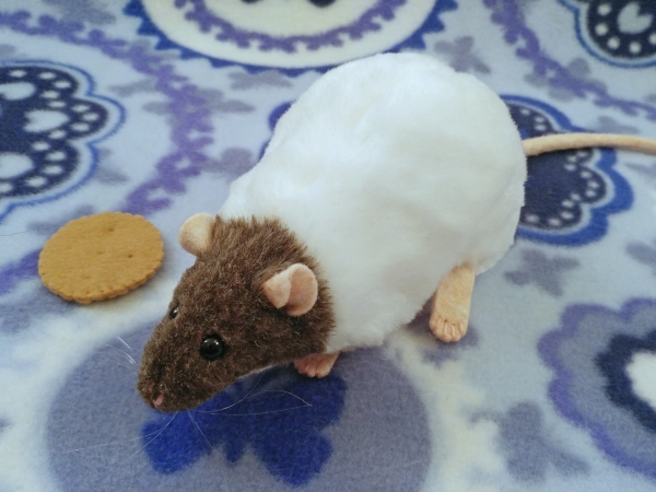 Mink Capped Rat Plushie