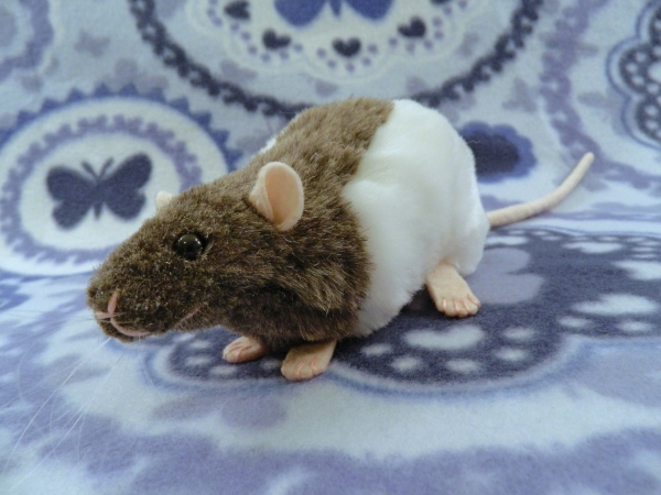 Mink Half-Hooded Rat Plushie