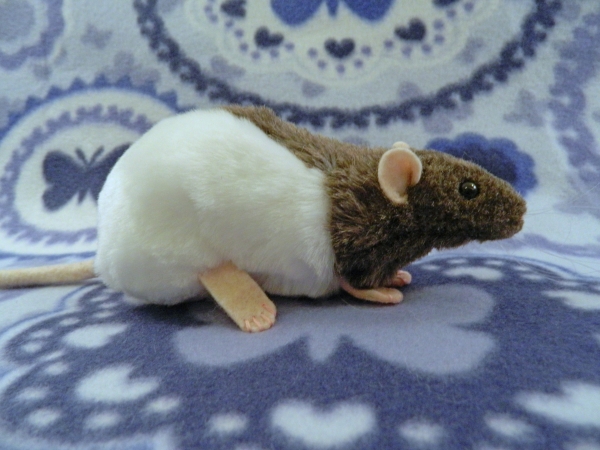 Mink Half-Hooded Rat Plushie