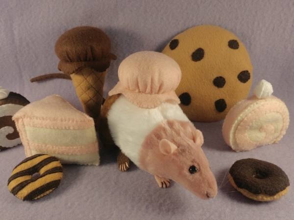 Neapolitan "Poli" Rat Plushie