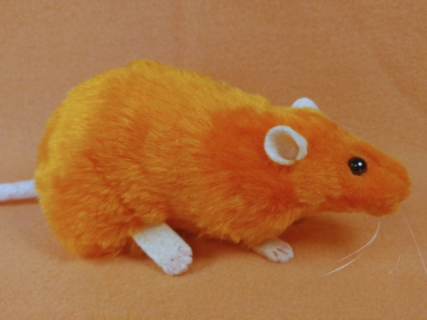Orange Rat Plushie