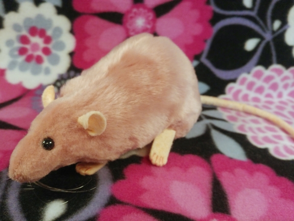 Pink Rat Plushie