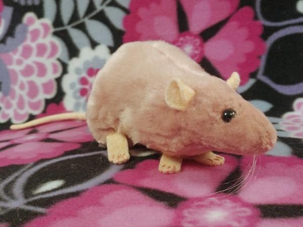 Pink Rat Plushie