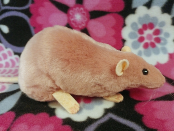 Pink Rat Plushie