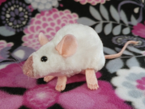Pink Siamese Mouse Plushie