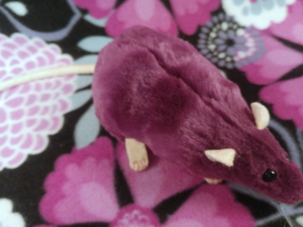 Plum Rat Plushie