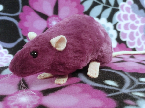Plum Rat Plushie