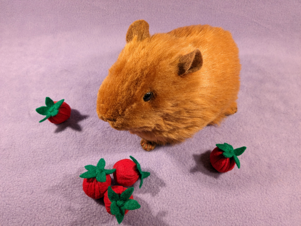 Big Ginger Guinea Pig Plushie